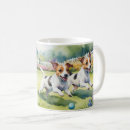 Search for jack russell terrier mugs Watercolor