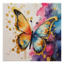 Recherche de papillon coloré posters Fleurs