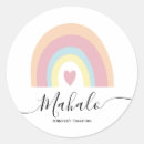Search for pastel rainbow stickers Minimalist