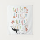 Search for nursery tapestries Alphabet