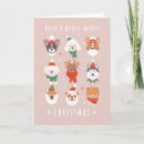 Search for dog christmas cards Pink