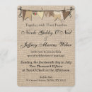 Search for burlap invitations Winter