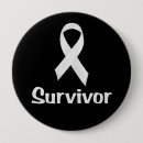 Search for white ribbon buttons Survivor