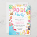 Recherche de adult luau invitations Fête tropicale