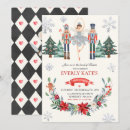 Search for red and silver invitations Snowflakes