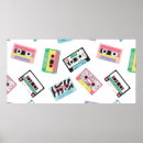 Recherche de bandes cassette audio posters Années 90