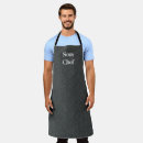 Search for faux leather aprons Cook