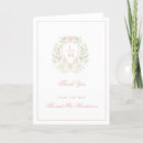 Search for pink bow thank you cards Floral