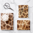 Search for giraffe print wrapping paper Safari