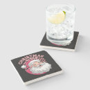 Search for vintage santa coasters Xmas