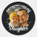 Search for father and daughter stickers Dad