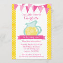 Search for pink lemonade birthday invitations Girl