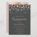 Search for polka dot graduation invitations Rose gold