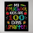 Search for preschool teacher posters Days of school