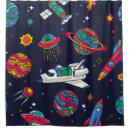 Search for space galaxy shower curtains Kids