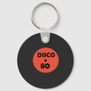 Search for retro wedding round keychains Party