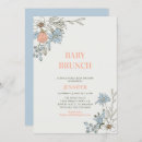 Search for boho brunch baby shower invitations Flowers