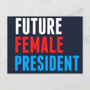 Recherche de président cartes postales Femme présidente