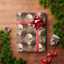 Search for gothic christmas wrapping paper Red and green