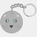 Search for grey cat keychains Russian blue