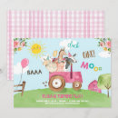 Search for farmhouse party invitations Farm animals