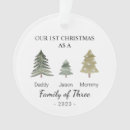 Search for three girls ornaments Family