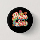 Search for 70s peace sign buttons Costume