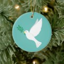 Search for peace dove ornaments Blue
