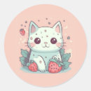 Search for cute kawaii cat stickers Kids