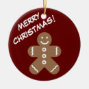 Search for funny gingerbread man ornaments Cookie