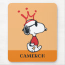 Recherche de lunettes tapis souris Charlie brune