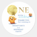 Recherche de lait petite autocollants Anniversaire de biscuit