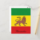 Recherche de drapeau reggae cartes postales Éthiopie