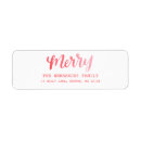Search for hand lettered return address labels Watercolor