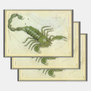 Search for scorpion wrapping paper Astrology