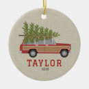Search for old truck ornaments Christmas tree