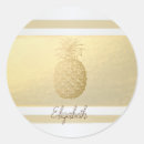Search for gold pineapple stickers Luxury