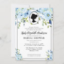 Recherche de silhouette bridal shower invitations Élégant