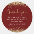 Search for gold and burgundy stickers Glam