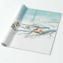 Search for birds wrapping paper Woodland