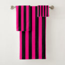 Search for hot pink bath towels Black
