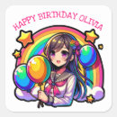 Recherche de anime girls stickers Pour enfants