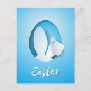 Recherche de lapin bleu cartes postales Moderne