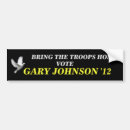 Search for libertarian party bumper stickers Gary
