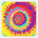 Search for square art stickers Psychedelic