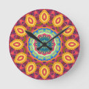 Recherche de mandala coloré horloges Abstrait