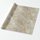 Search for gold and cream wrapping paper For her