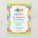 Search for chalkboard pool party invitations Girl