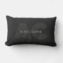 Search for manly pillows Monogrammed