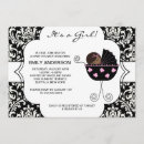 Recherche de damassés élégantes invitations Rose